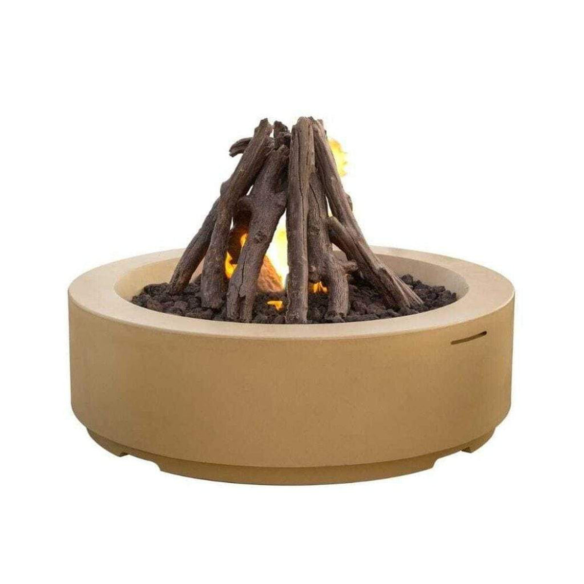 American Fyre Designs Louvre 48" Round GFRC Fire Pit