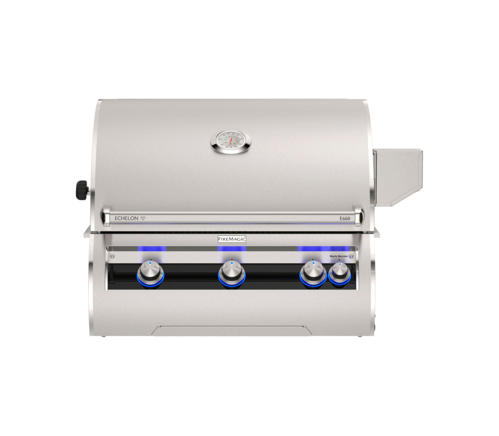 Fire Magic Echelon E660i 30" Built-In Gas Grill | 498 Sq In