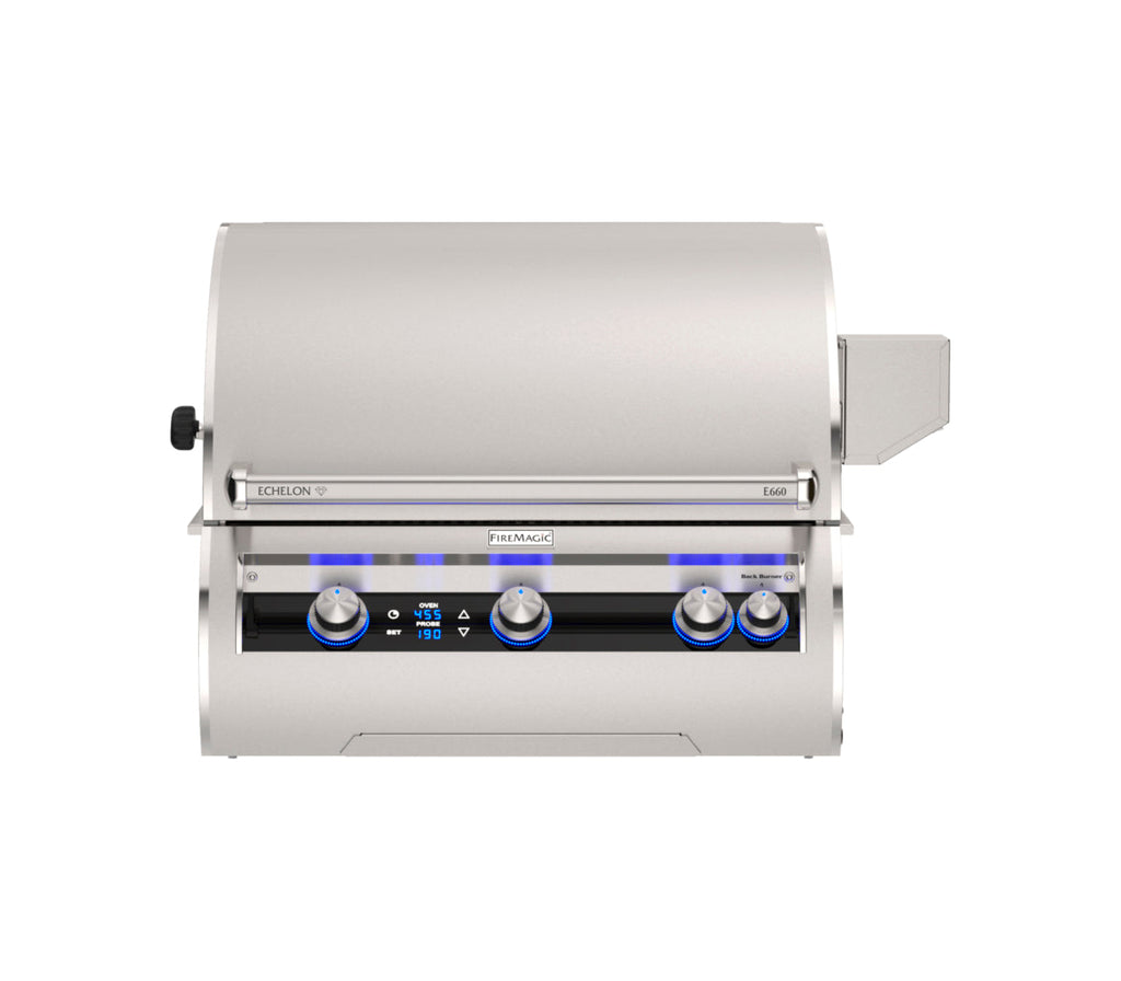 Fire Magic Echelon E660i 30" Built-In Gas Grill | 498 Sq In